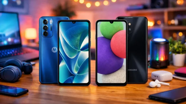 Motorola Moto G35 5G vs Samsung Galaxy A16: Desempenho ou Armazenamento?