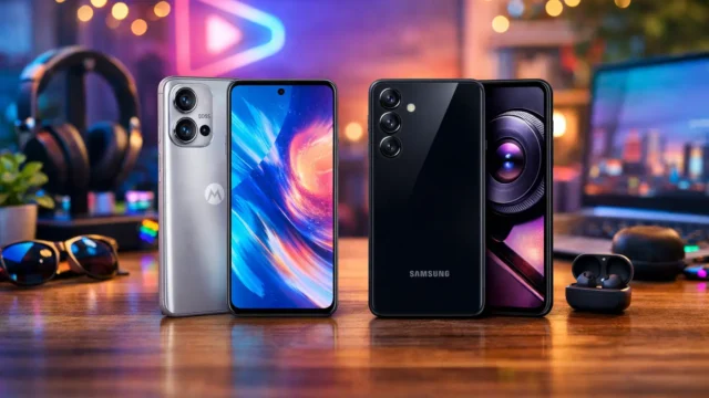 Motorola Moto G75 5G vs Samsung Galaxy A26 5G: Desempenho ou Câmera?
