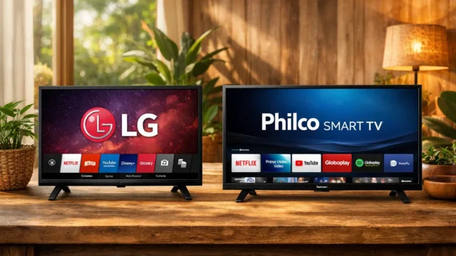LG Smart TV 32" vs Philco Smart TV 40”: Design ou Desempenho?