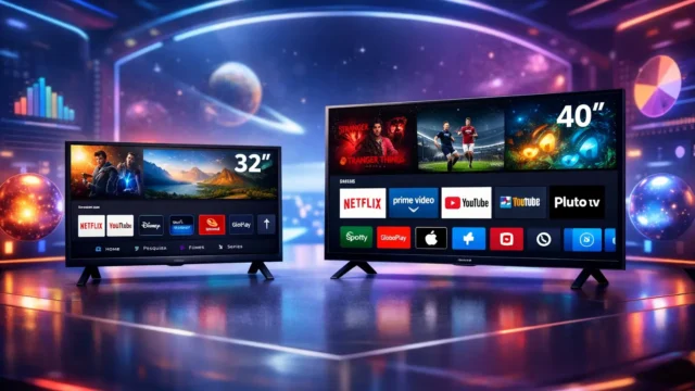 Smart TV 32" LG vs Smart TV 40” Philco: Tamanho ou Tecnologia?