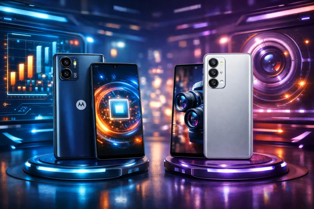 Motorola Moto G75 5G vs Samsung Galaxy A56 5G: Desempenho ou Câmera?
