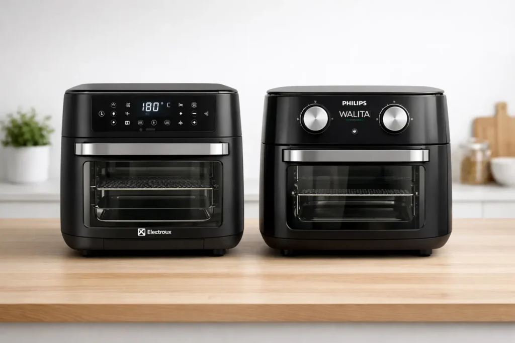 Electrolux Air Fryer Oven vs Philips Walita: Versatilidade ou Potência?
