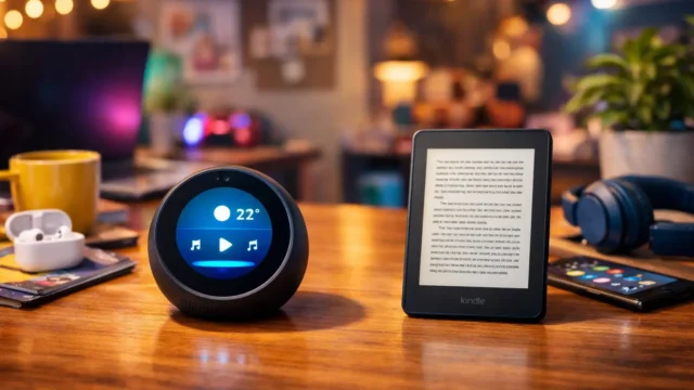 Echo Spot com Alexa vs Kindle 16 GB: Funcionalidade ou Leitura?