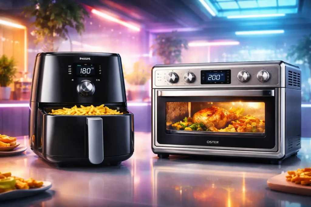 Walita Airfryer Série 1000 vs Oster Forno e Fritadeira: Capacidade ou Versatilidade?