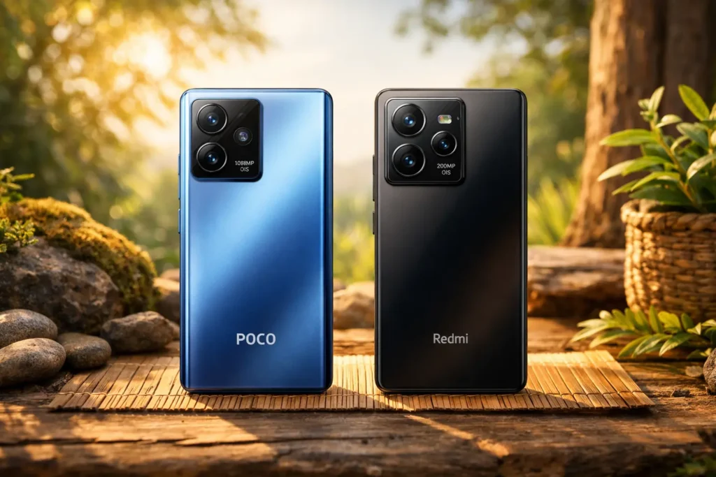 Xiaomi Poco X7 Pro 5G vs Xiaomi Redmi Note 14 Pro+: Desempenho ou Câmera?