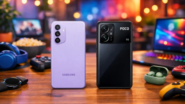 Samsung Galaxy A56 5G vs Xiaomi Poco X7 Pro 5G: Câmera ou Performance?