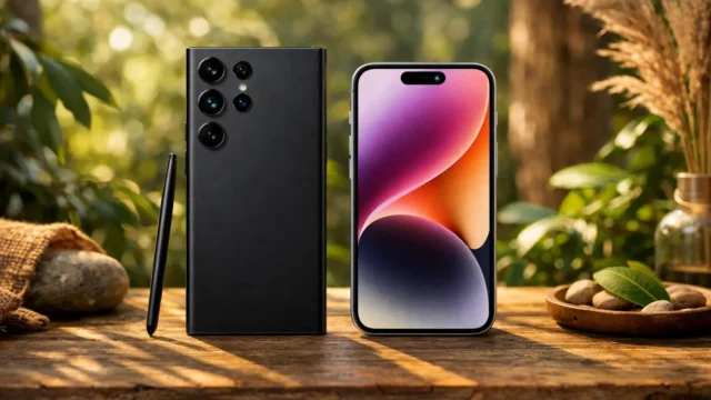 Samsung Galaxy S24 Ultra vs iPhone 15: Desempenho ou Design?