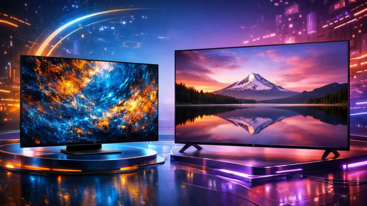 Samsung Neo QLED 55 vs LG UHD 65: contraste ou tamanho?
