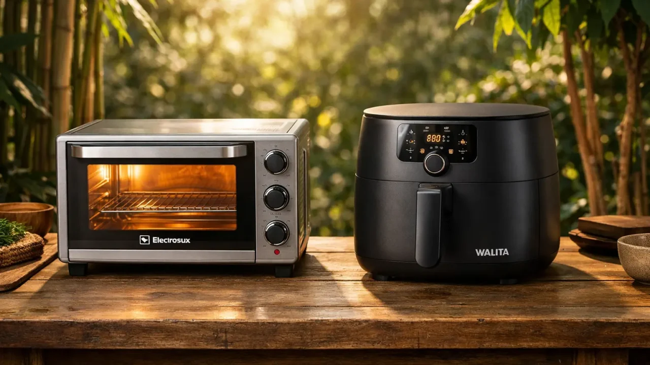 Electrolux Oven 12L vs Walita 7,2L: espaço ou rapidez?