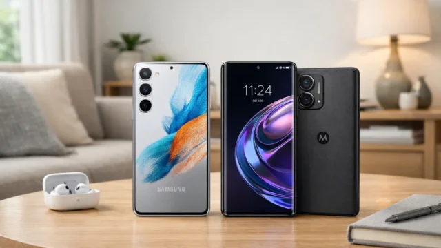 Galaxy S25 vs Edge 60 Pro: equilíbrio ou resistência?