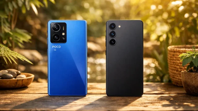 Xiaomi Poco X7 Pro vs Galaxy S25: autonomia ou câmeras?