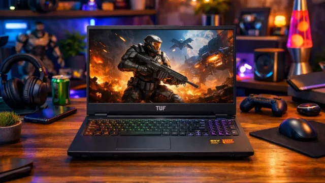 Notebook ASUS TUF Gaming A15 até R$5.500: 3 escolhas com avaliações ★4,5