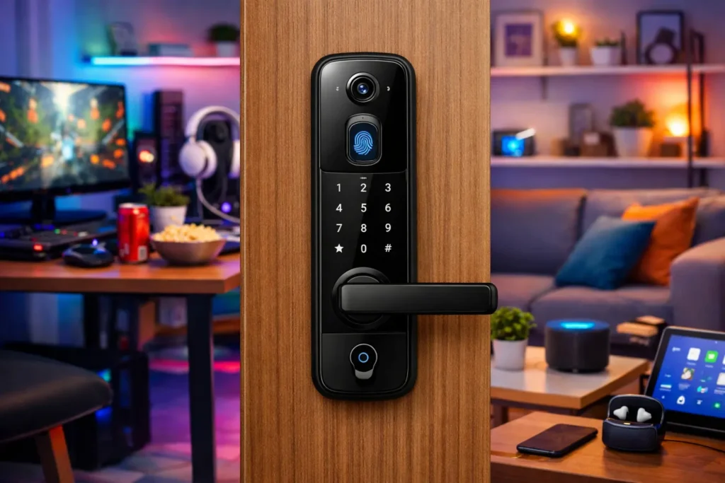 Top 3 Fechaduras Eletrônicas Digitais Biométricas com Câmera Wi-Fi para Segurança Residencial