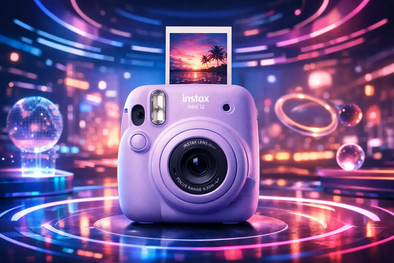 Guia rápido: 6 polaroid instax mini 12 com recursos avançados
