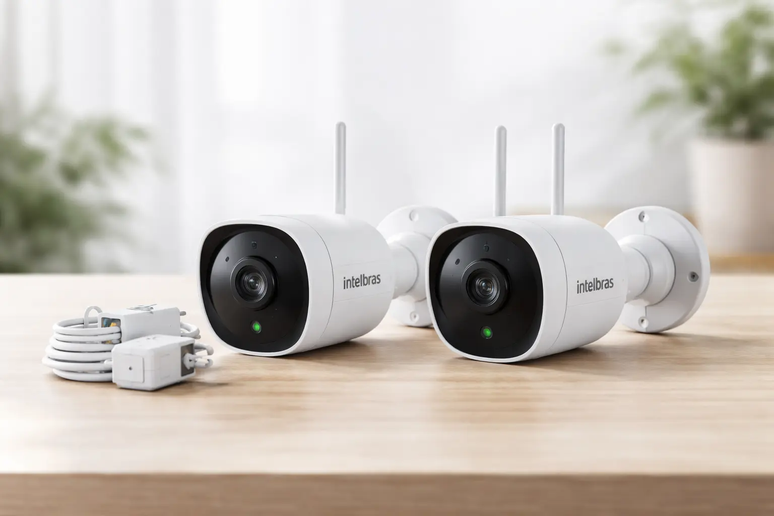 Desconto exclusivo: 6 Kit 2 Câmeras de Segurança WiFi Externa Intelbras