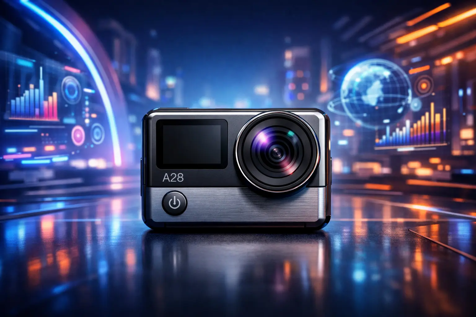 Câmera A28 barata e confiável para todos os bolsos
