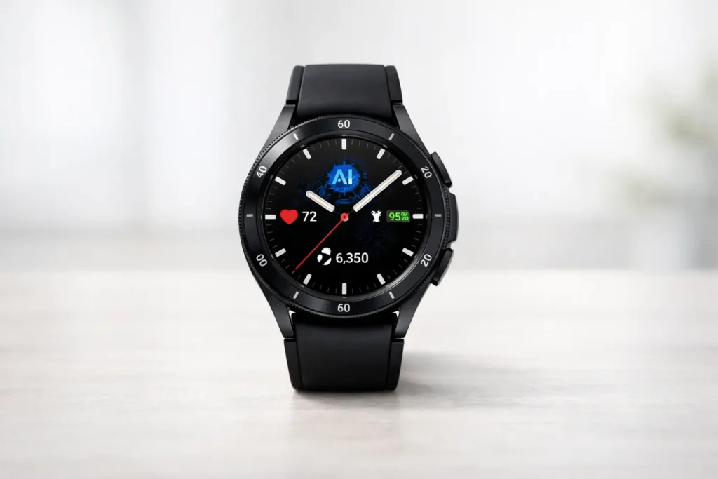 Tela infinita: 6 Galaxy Watch8 com display premium
