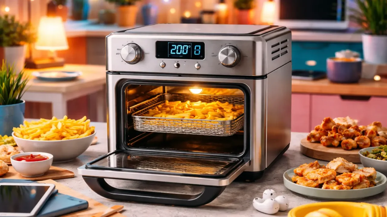 6 melhores forno airfryer perfeitos para famílias