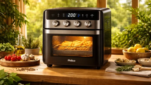 Bateria que dura: 6 Philco Air Fryer Oven para um dia inteiro