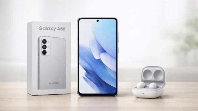 Samsung Galaxy A56 256GB até R$2.664: 6 escolhas com avaliações ★4,5