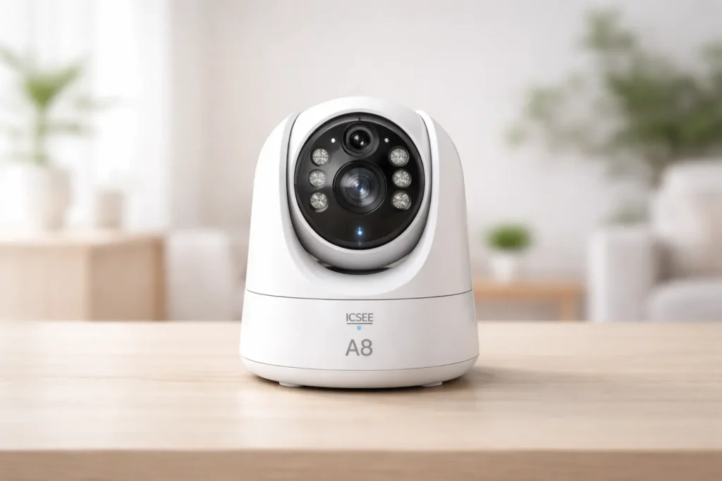 Bateria que dura: 6 Câmeras de Segurança A8 para um dia inteiro