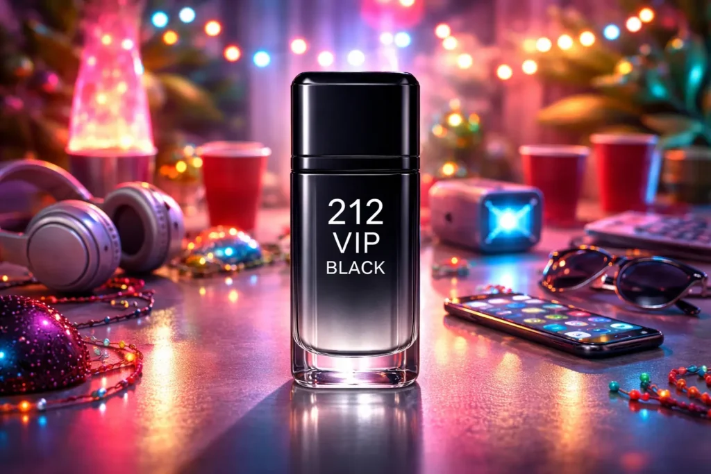 Melhor 212 black Vip da Carolina Herrera com fragrância intensa