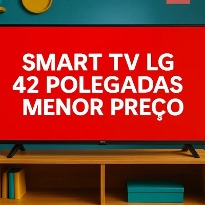 Smart TV LG 42″: 5 opções pelo menor preço