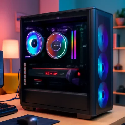 Monte seu PC: Ryzen 9 9900X, RX 7900 XTX, 32GB DDR5, 2TB SSD