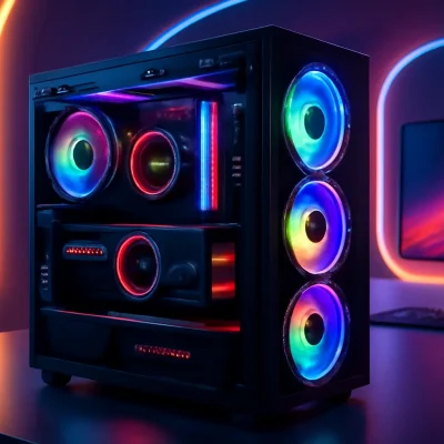 Monte seu PC: Ryzen 9 9900X, Radeon RX 7800 XT, 32GB, 2TB SSD