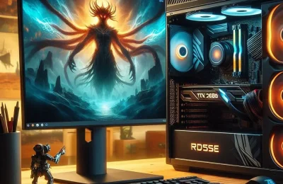 PC Gamer Mancer, Intel i5 12ª Geração, RTX 2060 6GB, 16GB DDR4, SSD 480GB, Fonte 500W 80 Plus