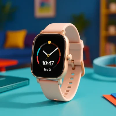 ★5 em teste: pulseiras Amazfit GTS 4 Mini Rose Gold