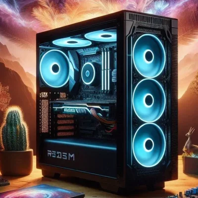 Monte seu PC: AMD Ryzen 5 5500, Radeon RX 580, 16GB DDR4, SSD 480GB