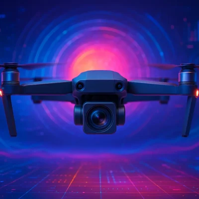 Drone com câmera: imagens aéreas em alta definição